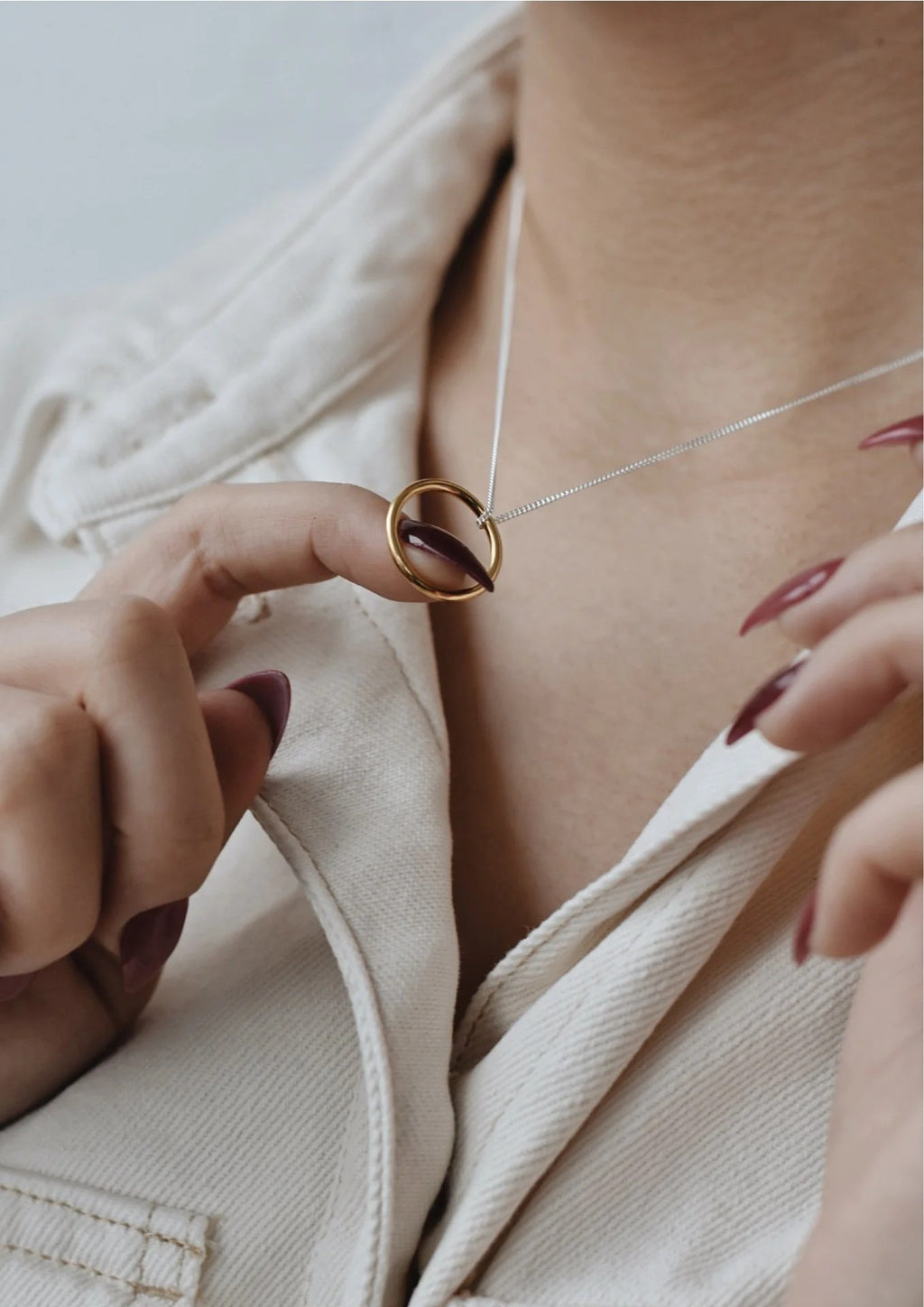 Collier Circle — Or — nimbe.
